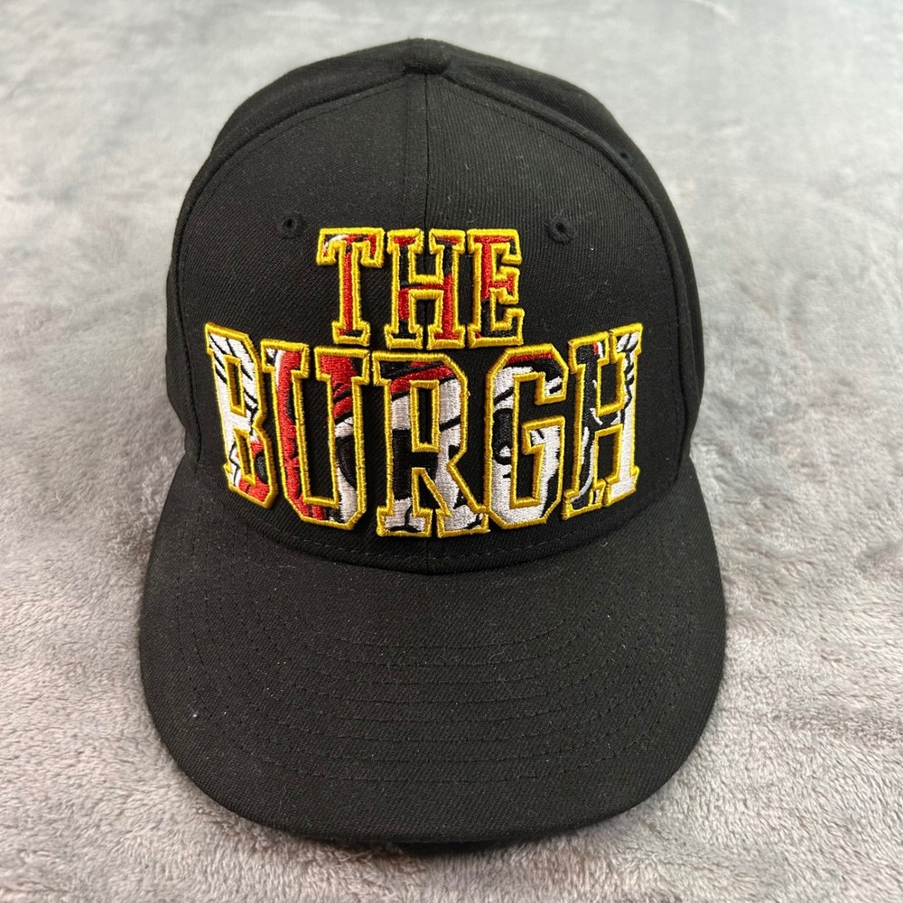 New Era 9FIFTY The Burgh Pittsburgh Pirates Snapback Hat Black MLB OSFM